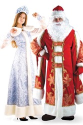 Дед Мороз и Снегурочка в Астане