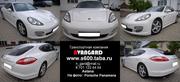 Аренда автомобиля Porsche Panamera белого цвета для любых мероприятий.