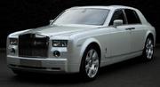 Аренда на свадьбу  Rolls-Royce Phantom белого/черного цвета.