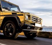 Аренда для мероприятия лимузина Mercedes-Benz Gelandewagen белого цвет