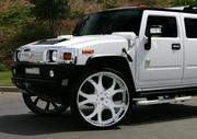 Аренда на свадьбу лимузина Hummer H2 белого,  черного цвета.