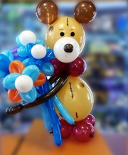 Фигуры из шаров в Усть-Каменогорске