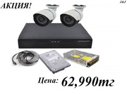 Установка видеонаблюдение