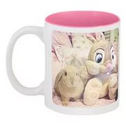 Печать на кружках с цветным дном. Нанесение на кружки с ярким дном.