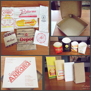 Изготавливает упаковку из картона, жиростойкого картона, бумажные пакеты