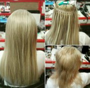 Горячее наращивание волос