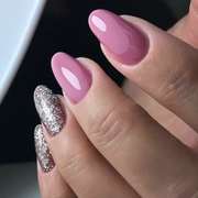 Покрытие гель лаком,  маникюр,   выравнивание НП,  укрепление НП