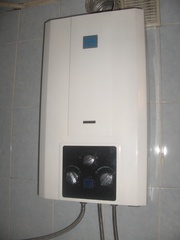 Ремонт газовых колонок,  водонагревателей.