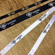 Печать на лентах. Нанесение на ленты любых принтов и надписей. 