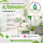Профессиональный клининг в Алматы.